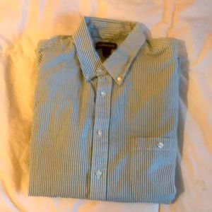 Lands end size large men’s button down shirt. Excellent condition